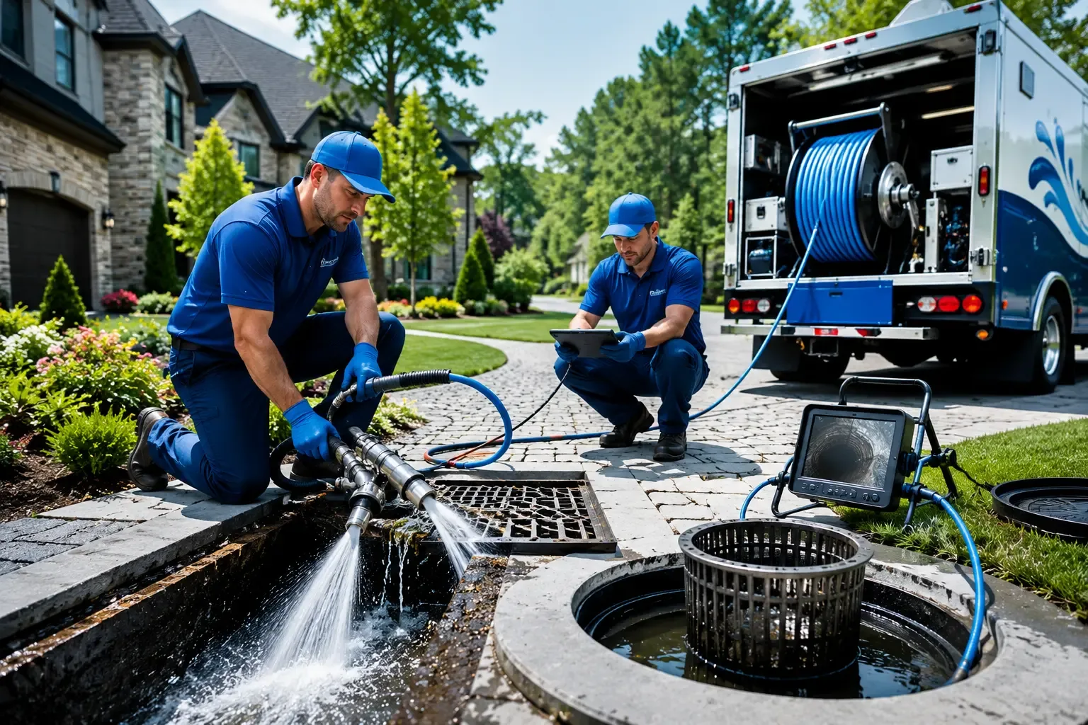 Local outdoor drain cleaning professionals in Thurman, OH