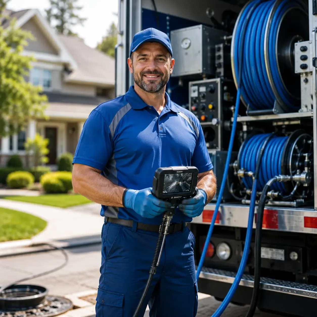 Local outdoor drain cleaning specialists in Thurman, OH